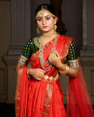 Traditional Bridal Saree