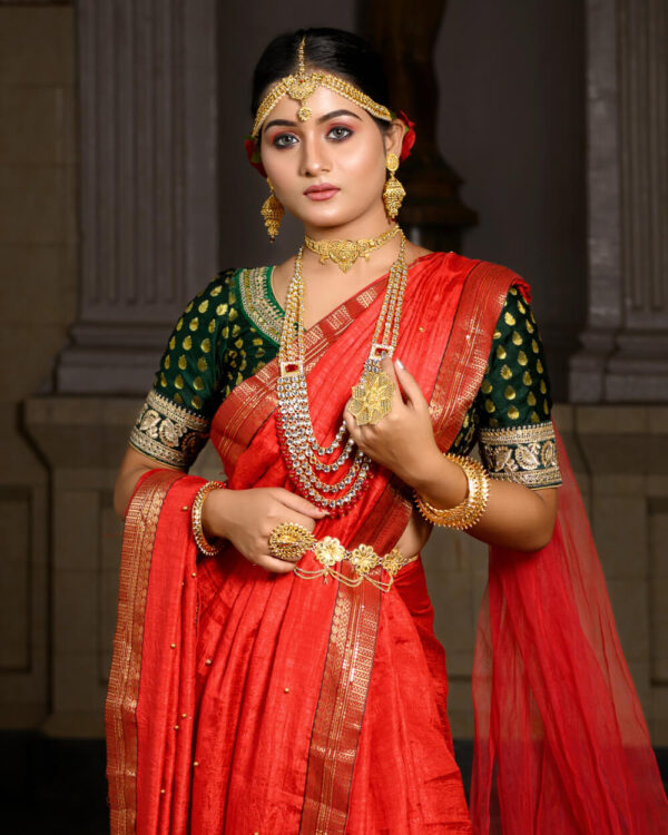 Traditional Bridal Saree